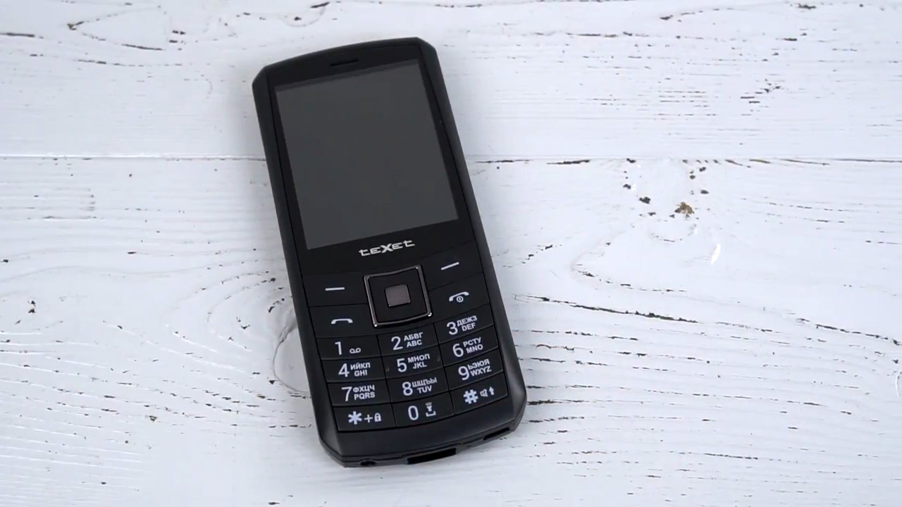 Texet TM-D328 - кнопочный телефон с мощным аккумулятором