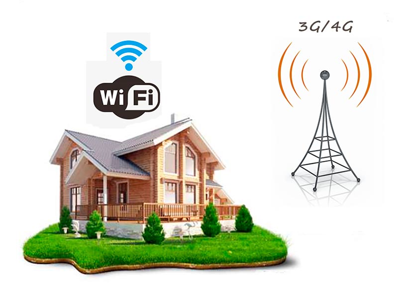Wi Fi mobile na dache